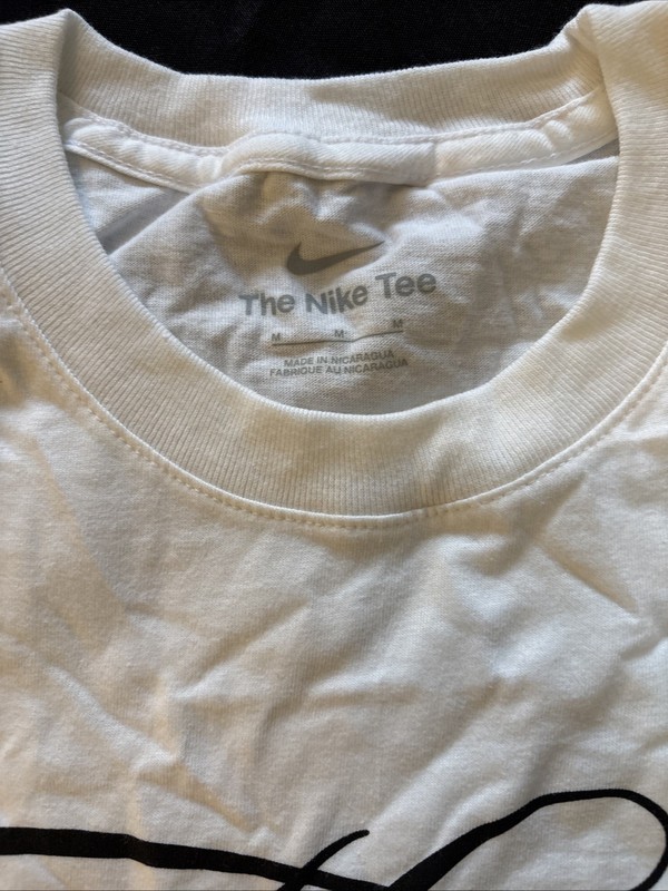 Nike Kobe Bryant That's Mamba White Short Sleeve Shirt Medium NWT HQ1757-100 gallery