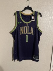 Nike ZION WILLIAMSON PELICANS City Edition DRI-FIT JERSEY MEN´S Sz XL FQ4351-537