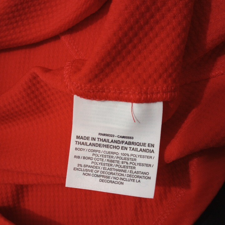 Nike Dri-Fit Men's Large Pullover Long Sleeve Solid Red Alabama FC Soccer NWT gallery