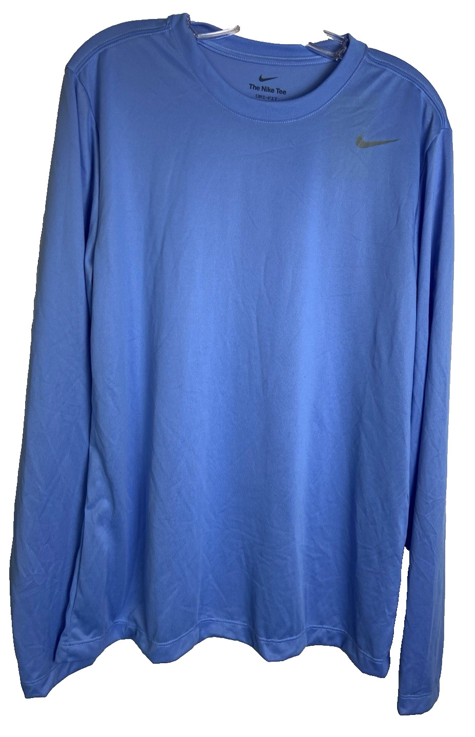 Nike Legend Dri-Fit L/S Tee Shirt~Sky Blue~Men's Large~New with Tag gallery