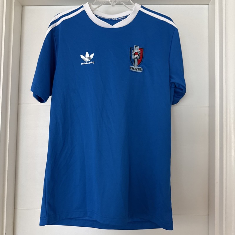 Adidas Skateboarding Mark Gonzales Gonz 89 Jersey Blue Krooked Climalite-M gallery