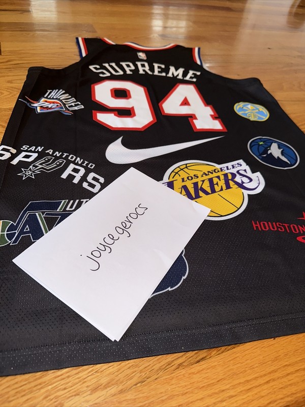 Supreme Nike / NBA Teams Jersey 100% Authentic Original Owner Brand New No Tags gallery