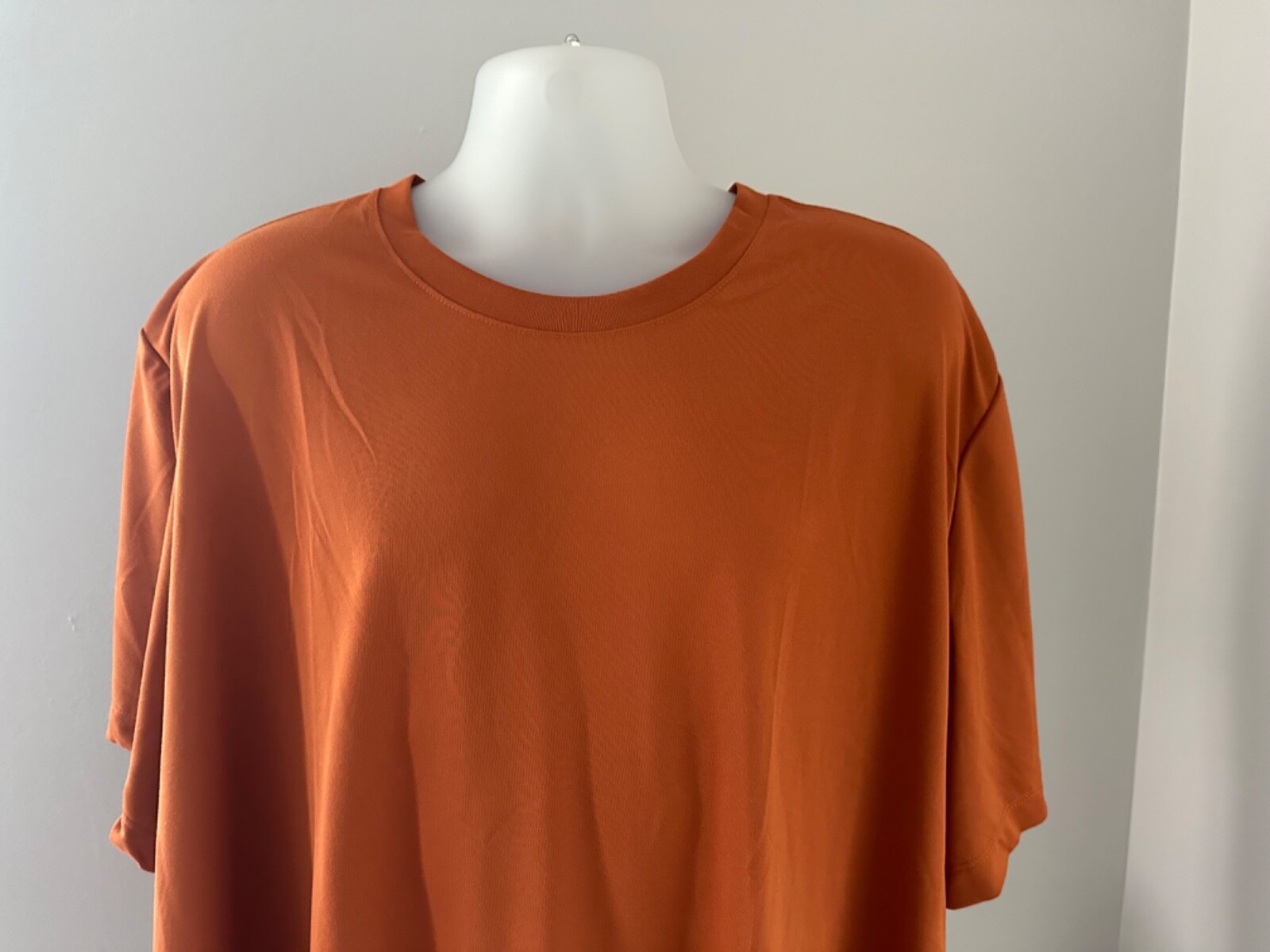 Nike Dri-Fit Legend Golf Rust Brown S/S Fitness Top DX8730-802 Size 4XL,XXXXL gallery