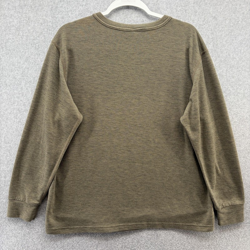 Kenyon Polartec Thermal Shirt Long Sleeve Mens Large Green Base Layer gallery