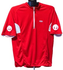 Vtg 2010 Louis Garneau Mens XL Herman Miller Cycling Jersey Stretch Wicking Zip