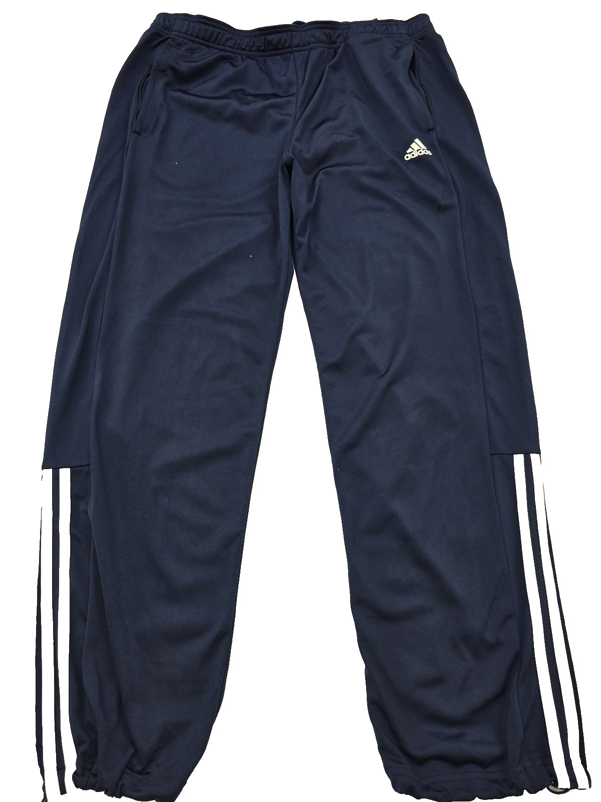 Adidas Track Pants Mens XL Navy 3-Stripes Tapered gallery