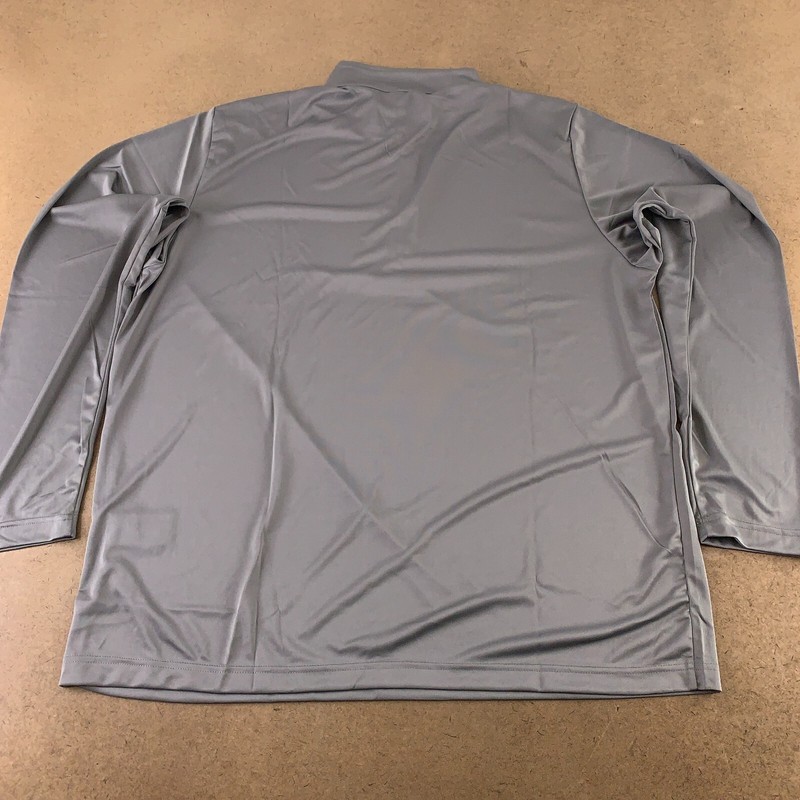 Team 365 Men's Size 2XL Graphite Long Sleeve 1/4 Zip Zone Performanc Pullover gallery