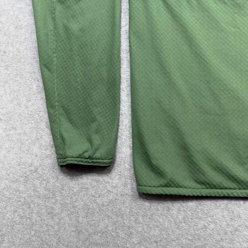 The North Face Summit Series FUTUREFLEECE LT Pullover Mens Large Green 1/2 Zip gallery