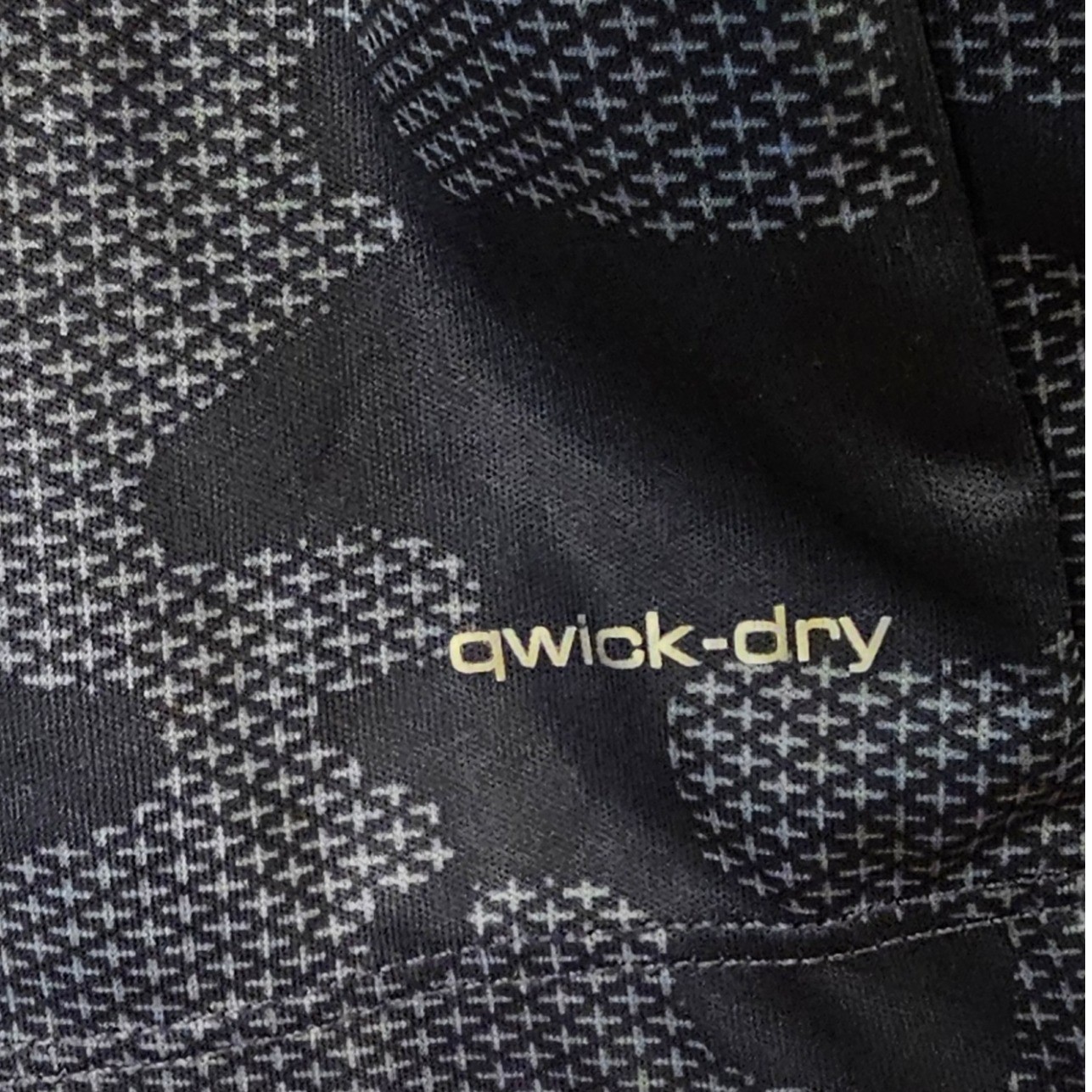 And1 Mens Qwick-Dry Performance T-Shirt Large Gray Black Camo Workout Gym Top gallery