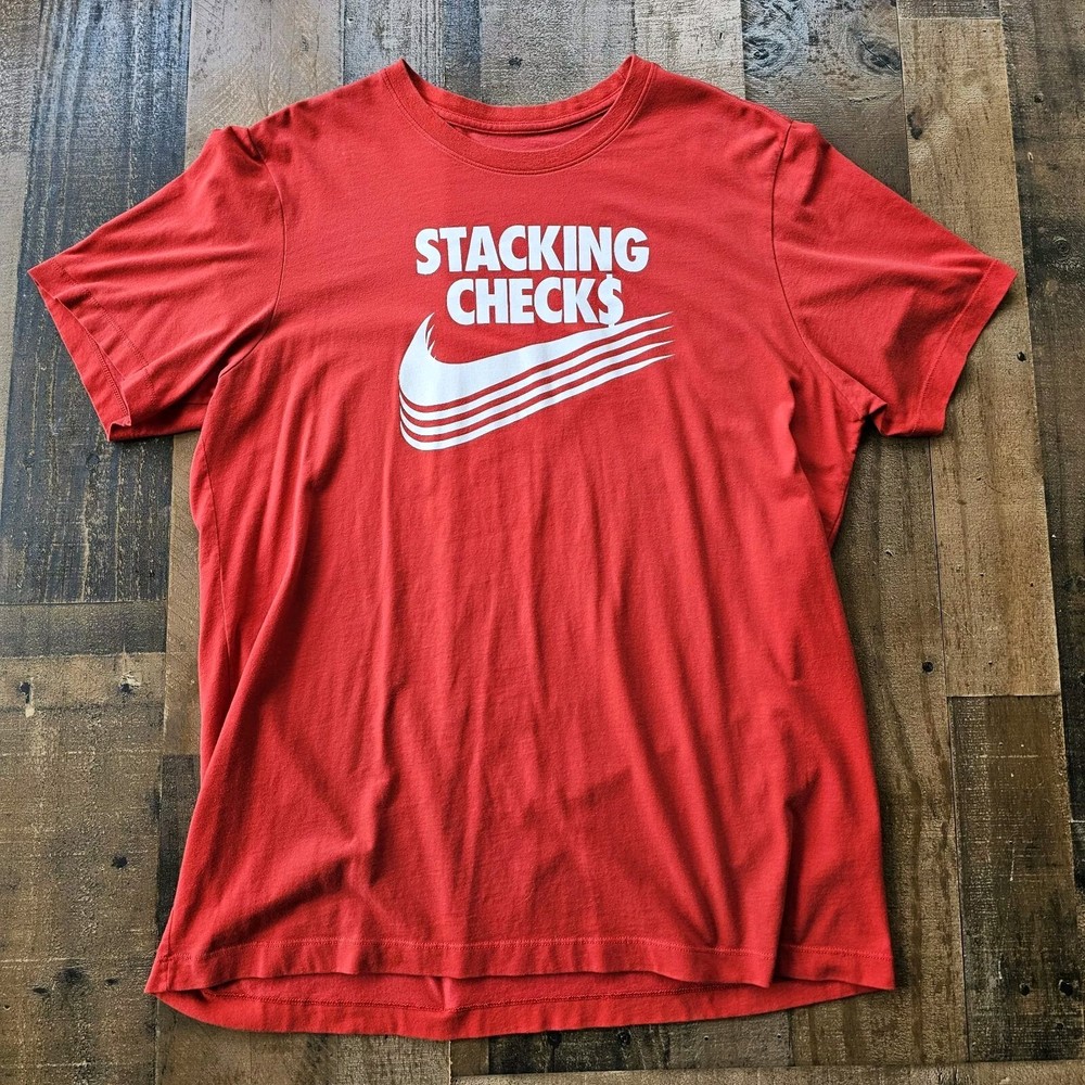 2018 Nike Dri-FIT Stacking Checks T Shirt XL