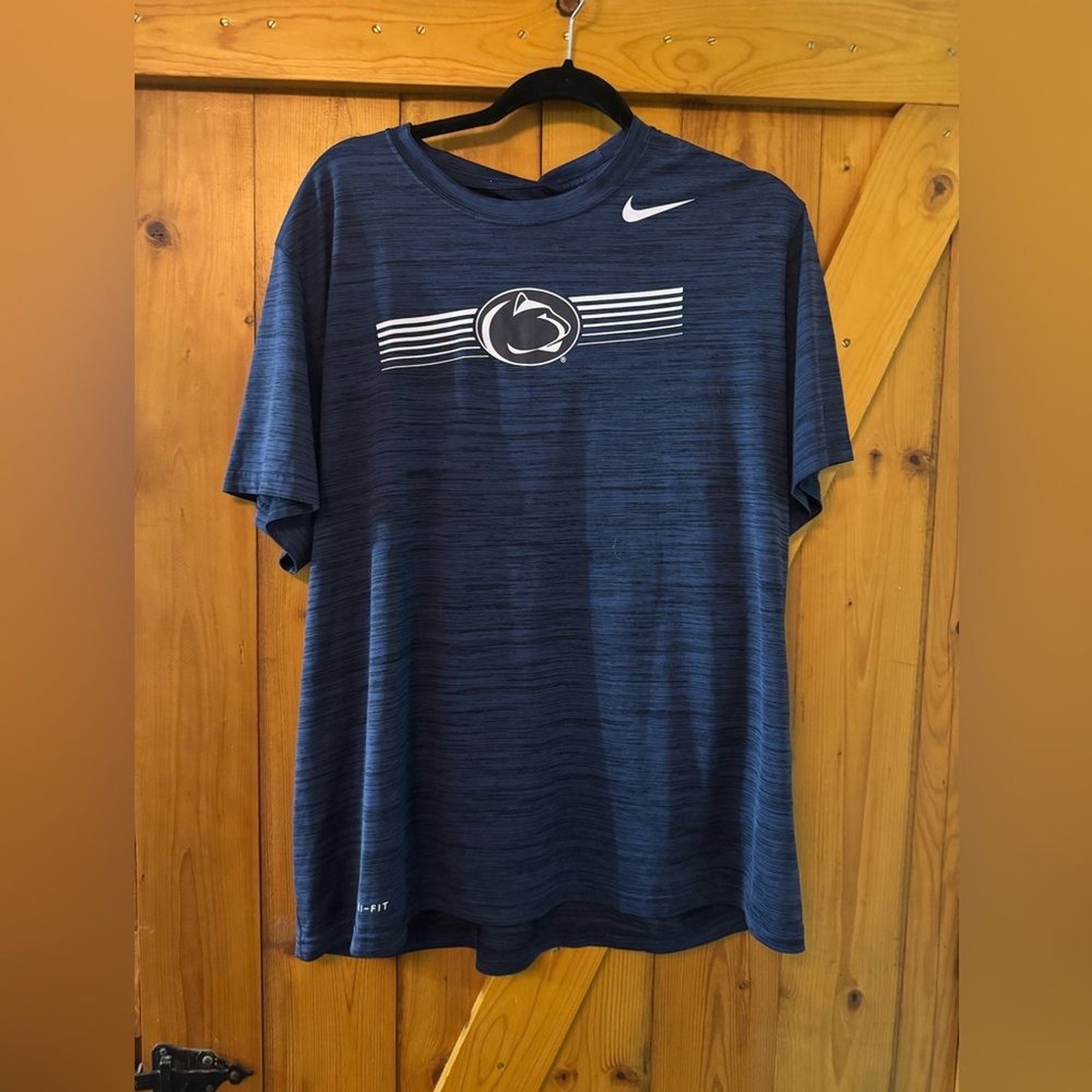 Rare Penn State Football team issued Nike dri fit shirt Dave Rocco (coach/staff) gallery