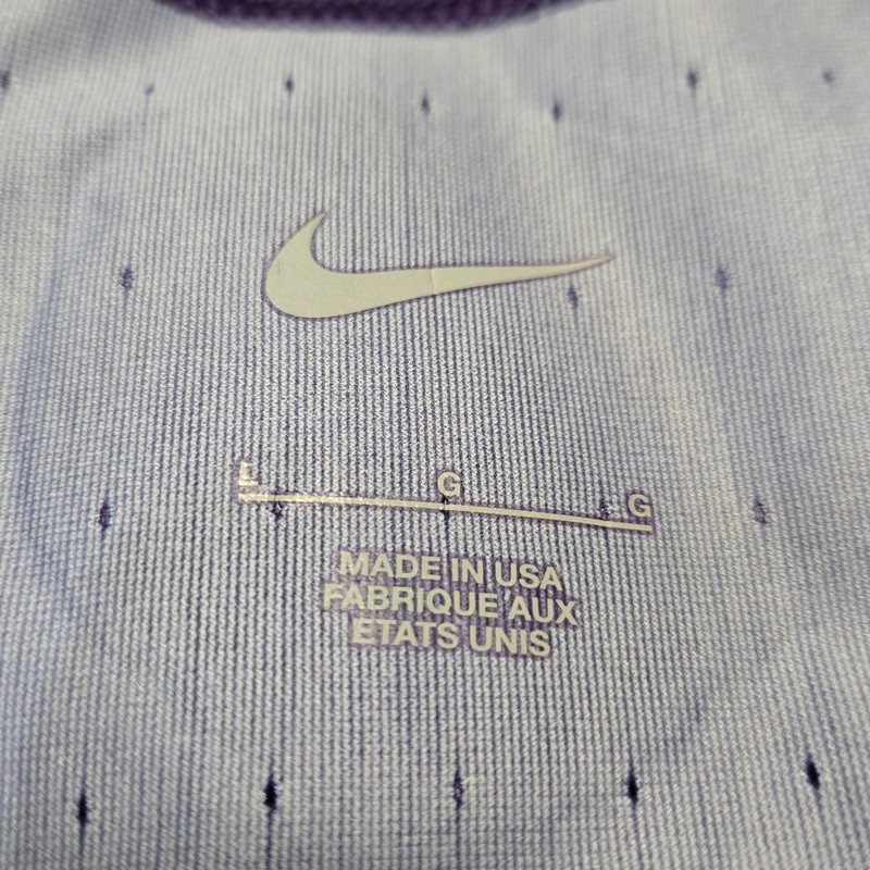 Nike LSU Tigers Track and Field Team Issued Singlet Purple DC8110-545 Size L gallery