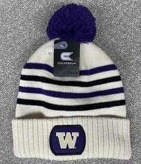 Nike University of Washington Huskies NCAA Purple Beanie One Size New With Tags