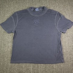 Gymshark Premium Legacy T Shirt Mens S Gray Oversized Fit Raglan Sleeves Fitness