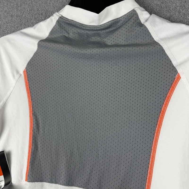 Shock Doctor Compression Shirt Mens Small White Short Sleeve Athletic SDS90760 gallery