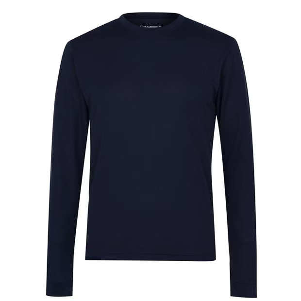 Men's Campri Thermal Base Layer Long Sleeve Navy Gym/Running/Workout RRP £29.99