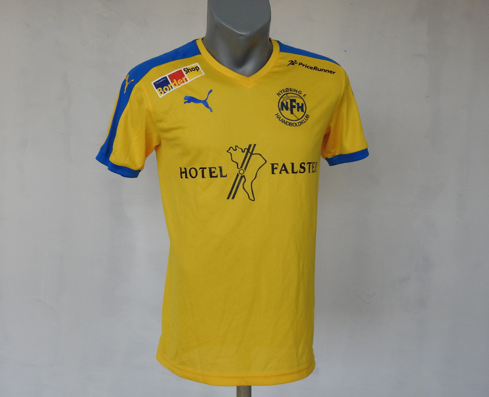 Nykøbing F. Håndboldklub Activewear Jersey Puma Yellow Shirt Handball Size S