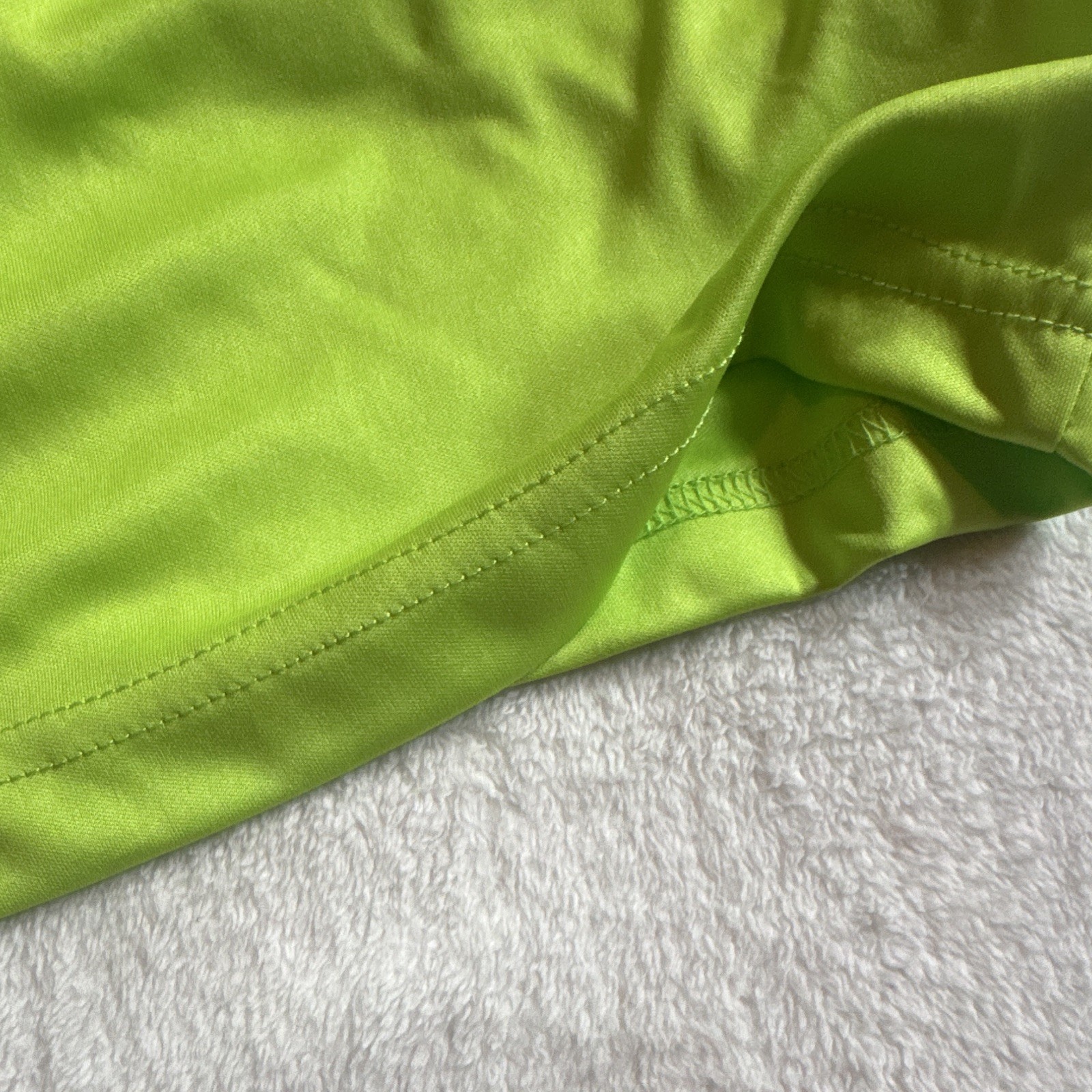 PNA Men's Green Long Sleeve Crew Neck Stretch Polyester T-Shirt Size S gallery