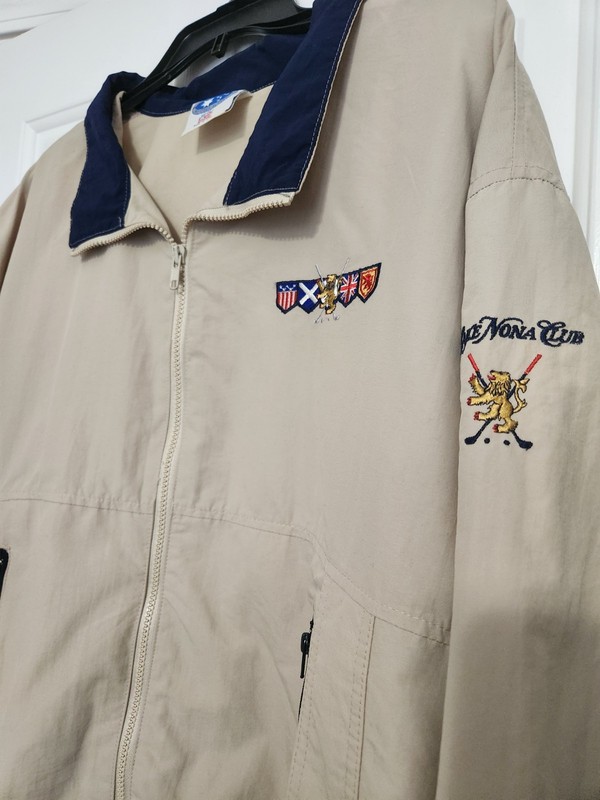 Vintage Lake Nona Golf & Country Club Starbus Weather Screen Lightweight Jacket gallery