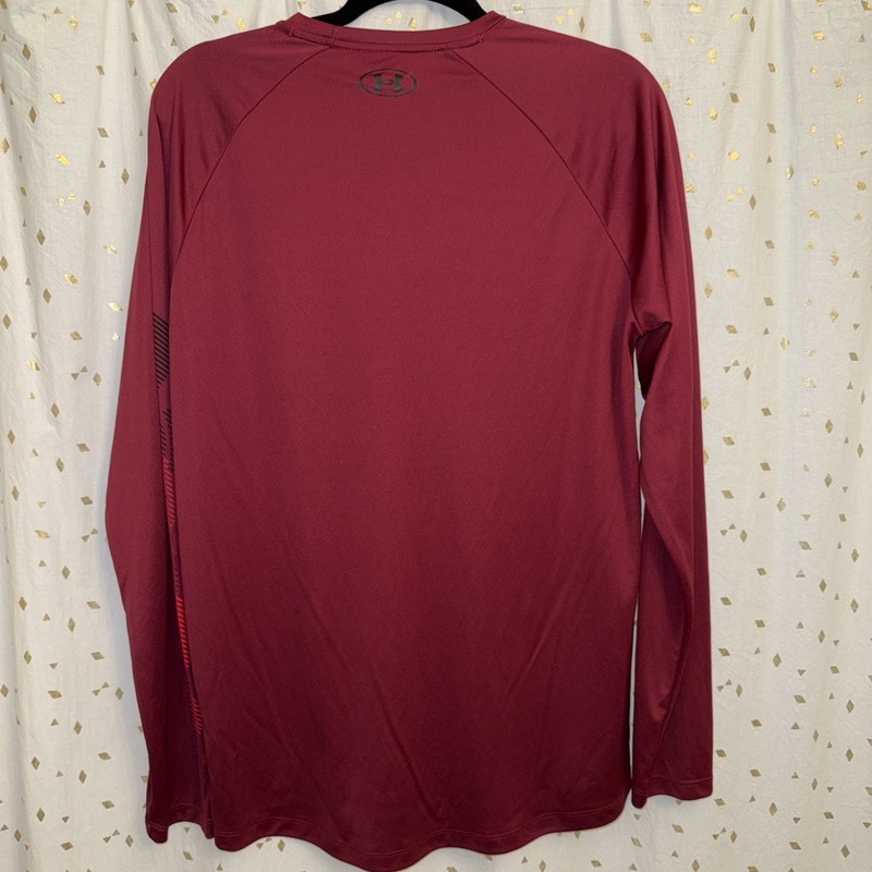 Under Armour Long Sleeve Moisture-Wicking Performance Shirt 20in P2P 29in T2B gallery