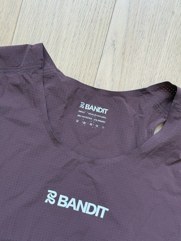 BANDIT RUNNING - VENTO™ PERFORMANCE SINGLET - CHOCOLATE SZ SMALL gallery