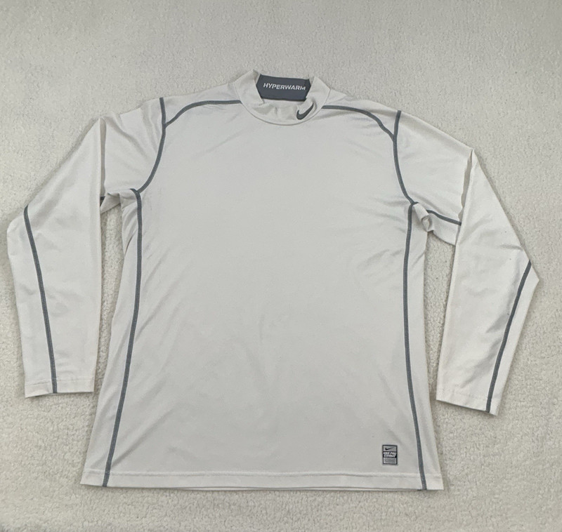 Nike Pro Combat Hyperwarm Pullover Mens XL Baseball Football Running Dri-Fit gallery