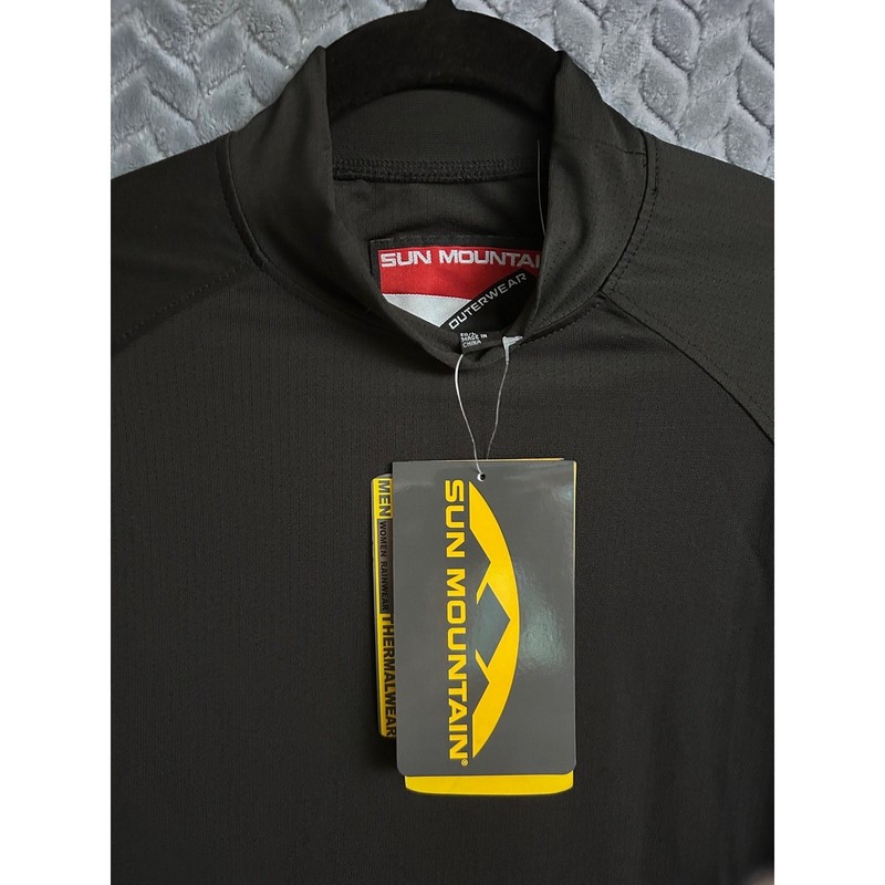 Sun Mountain Long Sleeve Performance Mock Size M Thermal Sports Outdoors gallery