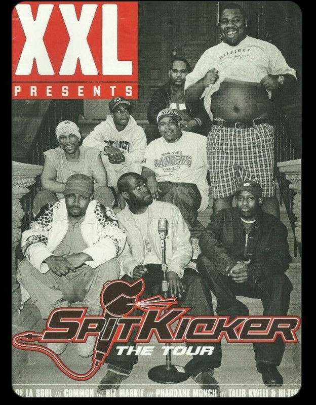 Vintage 2000 Spitkicker Tour De La Soul Common Rap Tee T Shirt L Talib Kweli gallery