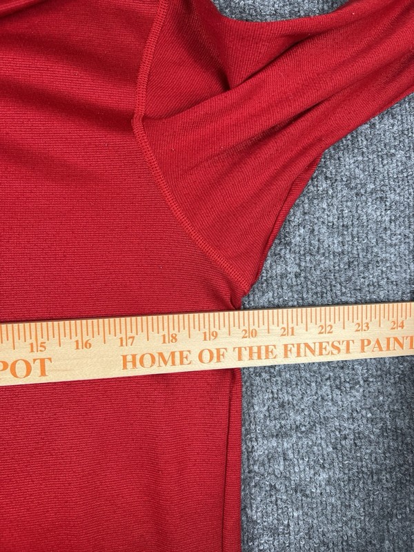 Vintage Patagonia Base Layer Shirt Mens S Capilene Turtle Neck Red Made in USA gallery
