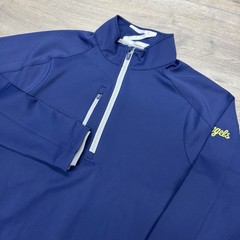 Zero Restriction Tour Series Blue Angels Foundation 1/4 Zip Pullover Sz M Golf