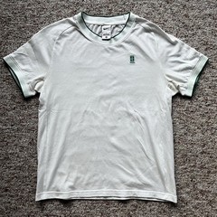 Nike Court Heritage Tennis Top Shirt Short Sleeve Mesh Men’s Medium