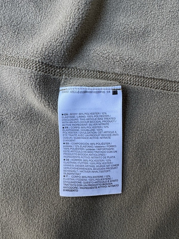 Arc’teryx LEAF Naga Zip, Size Medium, Crocodile color, lightly used gallery