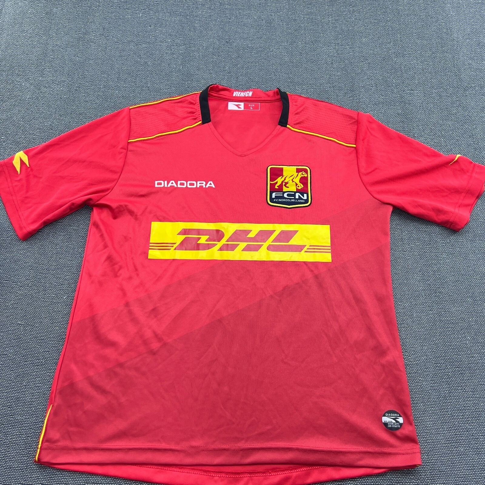 FC Nordsjaelland Diadora 2017-2018 Home Jersey Mens Large Adult gallery