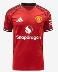 Adidas Men Manchester United Home T-Shirts Red MUFC Soccer GYM Tee Shirts JI7428