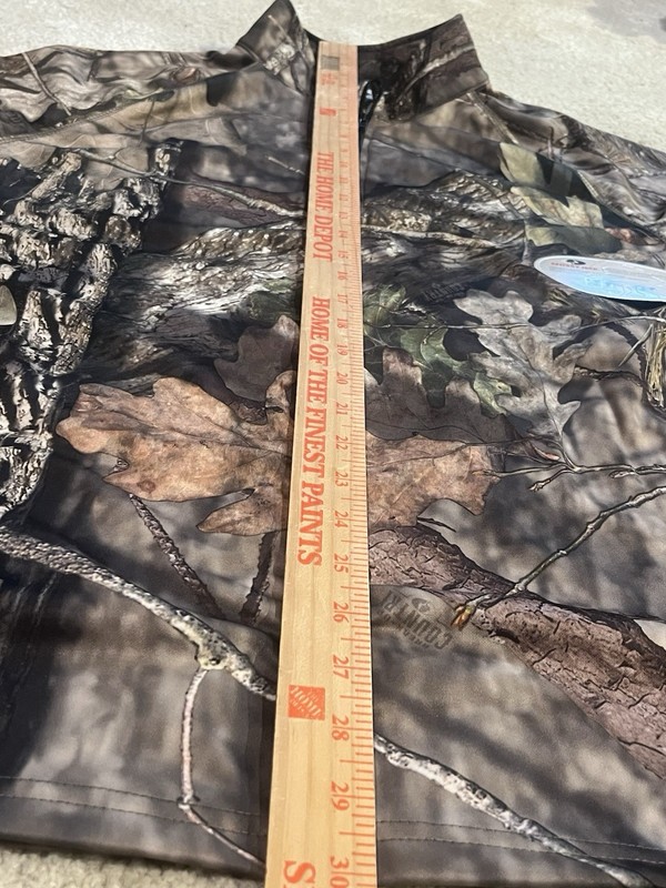 NWT Mossy Oak Long Sleeve Performance 1/4 Zip break up country Camo Mens Medium gallery