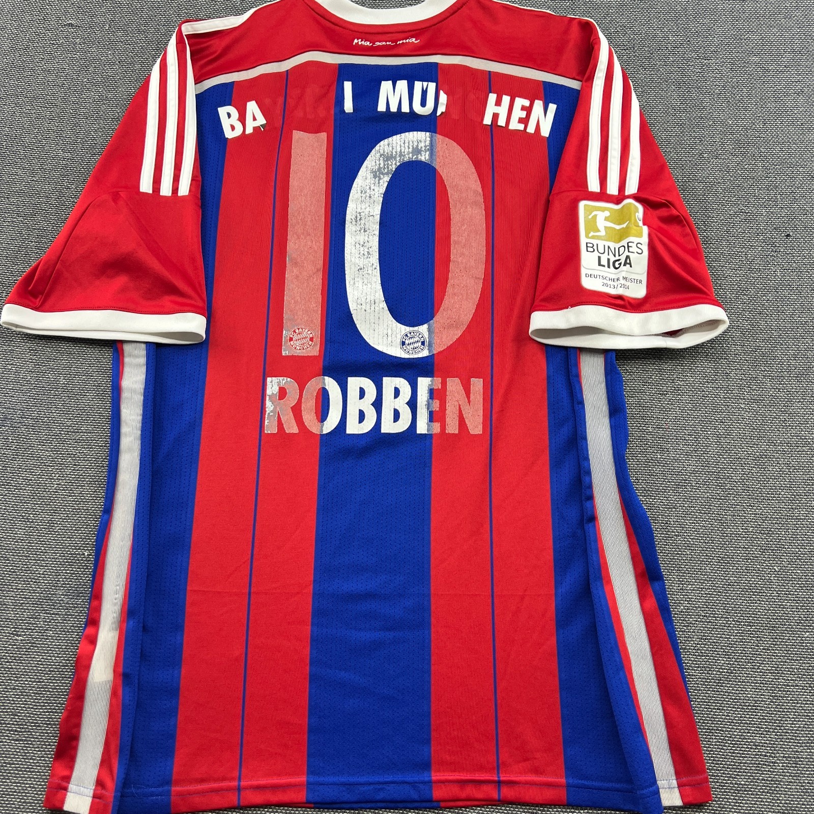 Bayern Munich 2014 2015 Home Arjen Robben Football Jersey Mens Large Adidas gallery