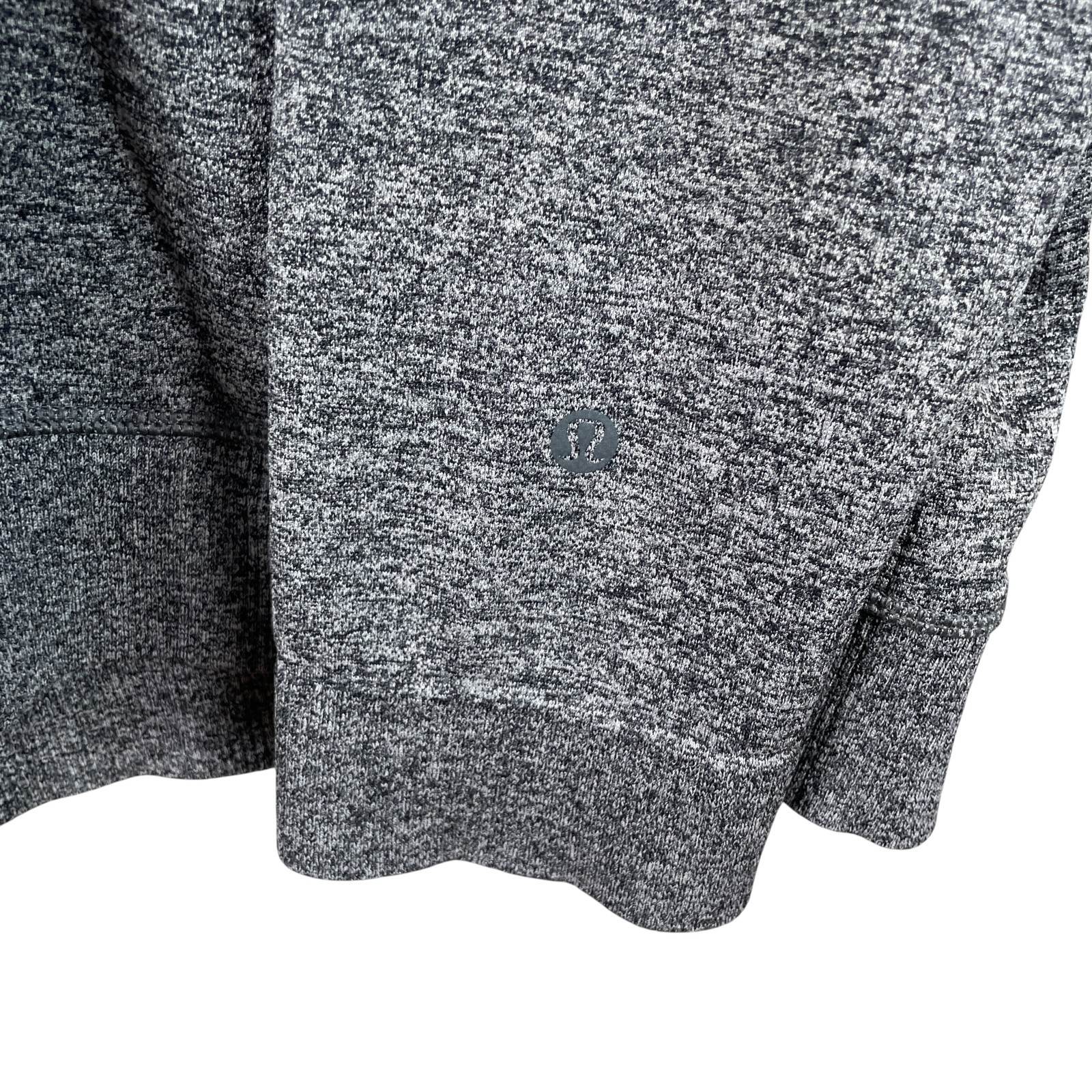 Lululemon Mens Engineered Warmth Textured Crewneck Sweater 2XL Merino Wool Gray gallery