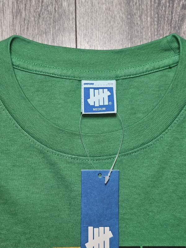 UNDFTD Undefeated Half Court Basketball Long Sleeve Shirt Green Mens Size Medium gallery