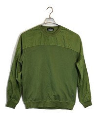 STONE ISLAND Fleece Crewneck Size: L Men Green