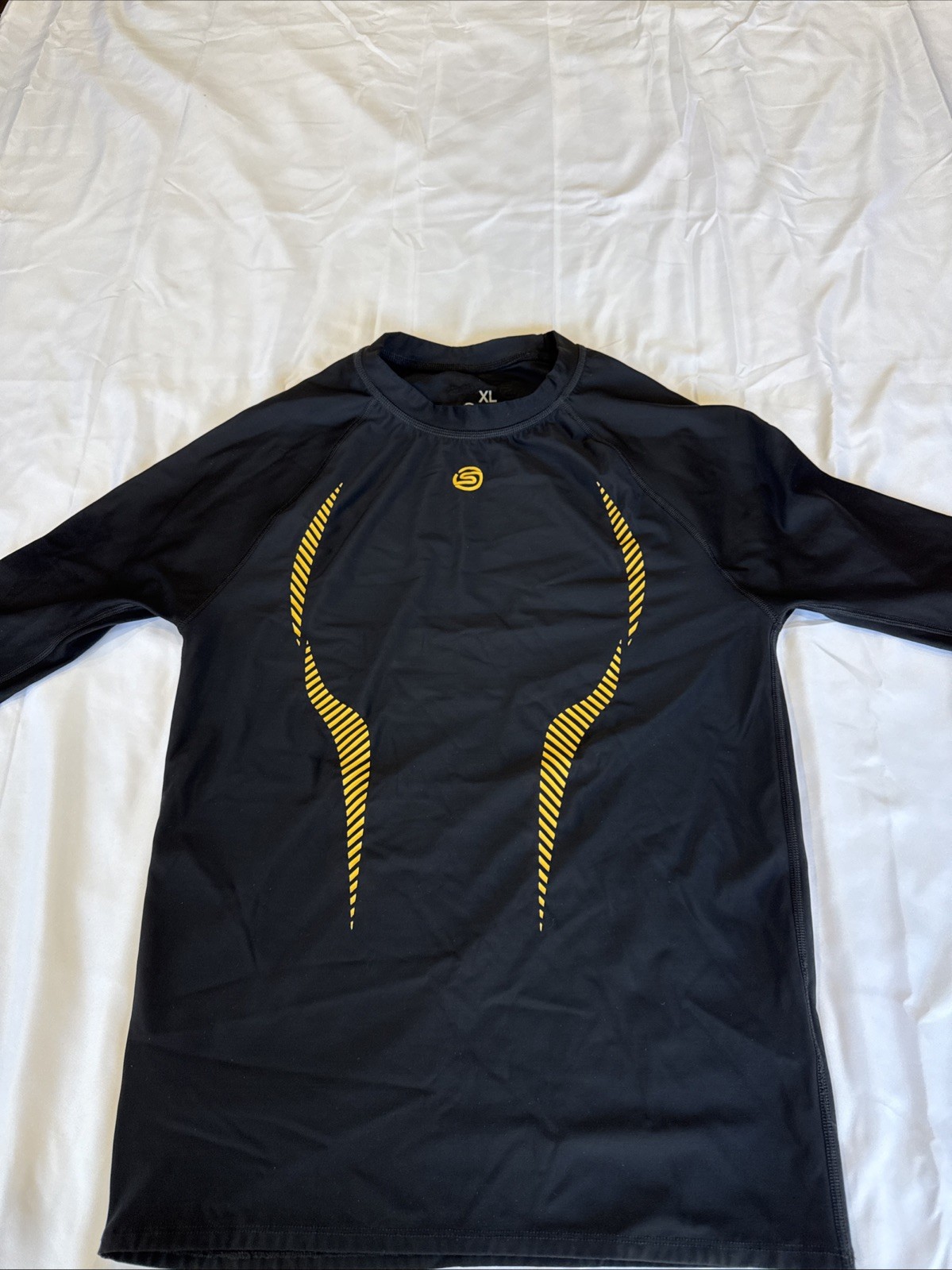 Skins Compression Thermal Top Long Sleeve Black Size S Performance Baselaye gallery