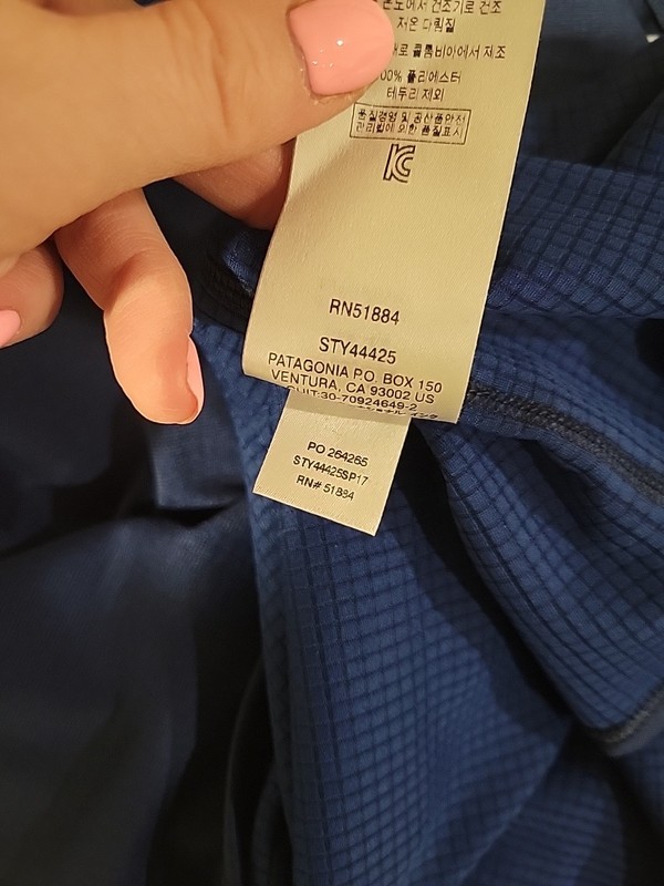 Patagonia Capilene Midweight Shirt Mens M Blue Thermal Long Sleeve Base Layer gallery