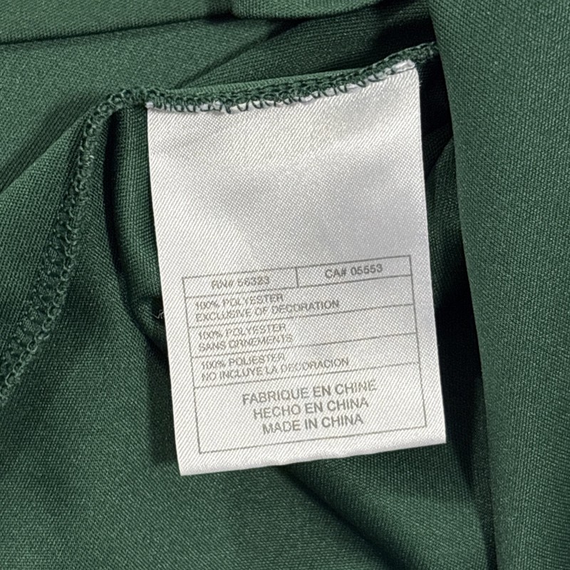 Nike Total 90 Soccer Jersey Mens XL Green Striped Center Swoosh Y2K EUC Crewneck gallery