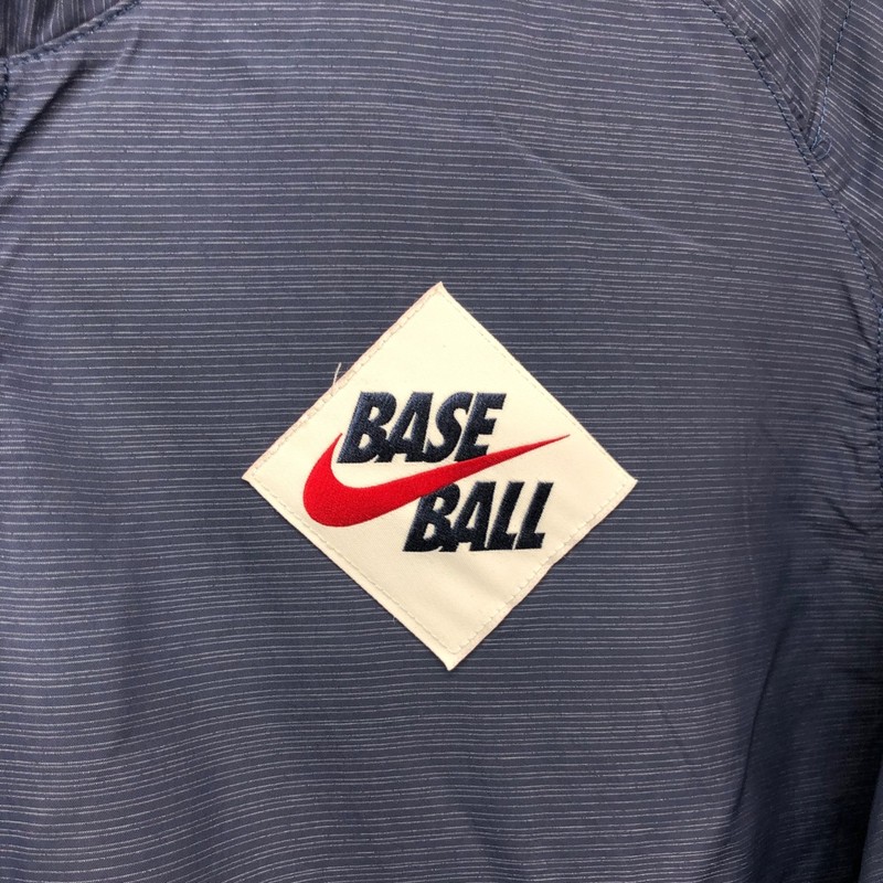 Nike Baseball Pullover Windbreaker Mens Large Blue Activewear Outdoor Workout gallery