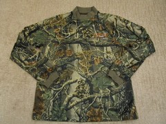 Scentlok Savanna Shirt Men Medium Green Seclusion 3D Camo Long Sleeve Hunting