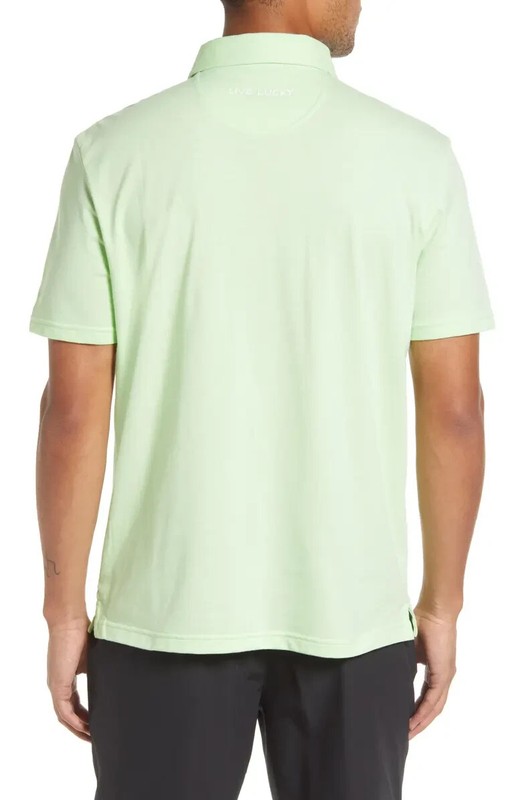 Black Clover NEW Mens Spring Green Relaxed Fit Fashion Golf Polo Large $95 gallery