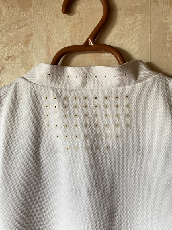 Nike Roger Federer RF 2017 Wimbledon Henley Polo Tennis Shirt Rafa Nadal L gallery