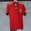 Adidas Spain Home Soccer Jersey Small 2009/10 Red gallery