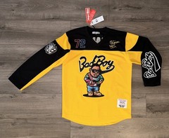 Headgear Classics Bad Boy Biggie Smalls Embroidered Hockey Jersey Mens Medium