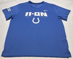 Indianapolis Colts Nike Pro Shirt Short Sleeve Mens XL NFL Football 11-ON *READ