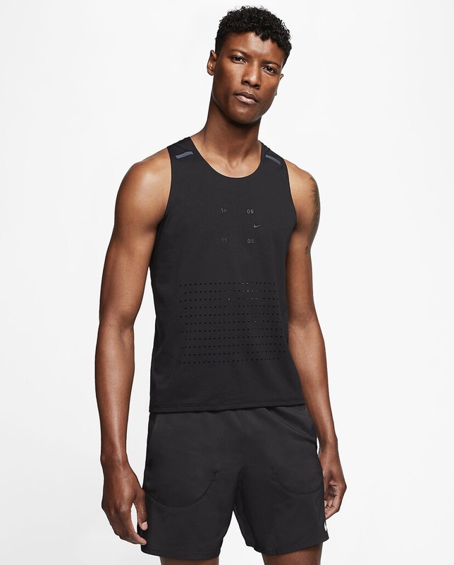 Nike Tech Pack Running Gilet Black CJ5770-010 Men's MEDIUM NWT $85 gallery
